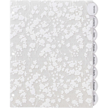 Avery® Style Edge Insertable Plastic Dividers - Alternate-Image2