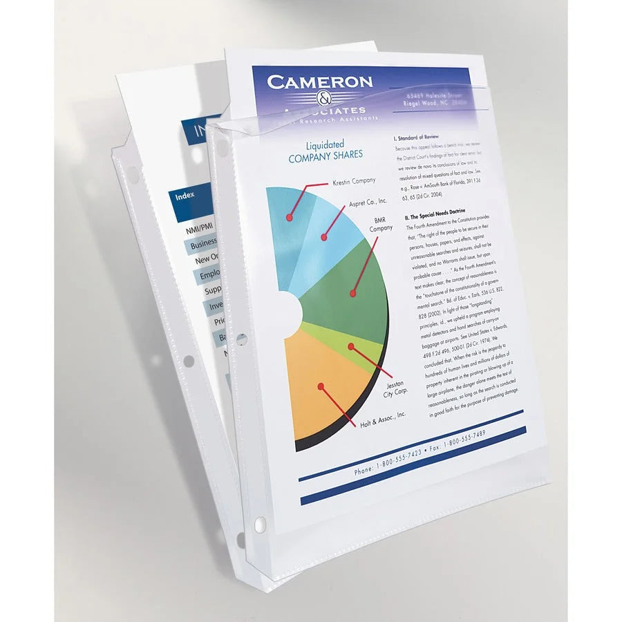 Avery Super-Heavyweight Sheet Protectors: Top Loading Clear 50/Box - Protectors