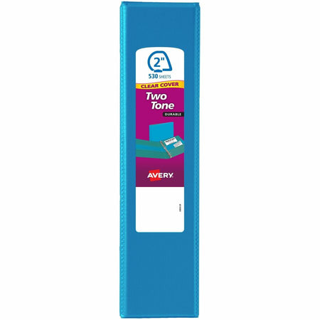 Avery Two-Tone Binder, 2 Inch Slant Rings, Color Will Vary (17236) - Alternate-Image9