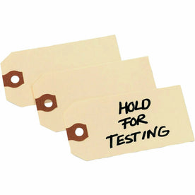 Avery Unstrung Shipping Tags: 11.5 pt. Stock 3.75’’x1.87’’ - 1000 Manila Hang Tags - & Tickets