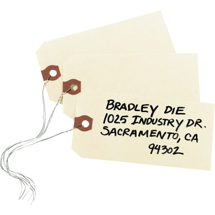 Avery Unstrung Shipping Tags: 11.5 pt. Stock 4-3/4’’ x 2-3/8’’ - 1000 Manila Hang Tags - & Tickets