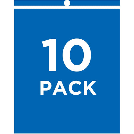 Avery® Vinyl File Pocket - 9’’ x 12’’ - Clear - Punched Heavyweight - 10 / Pack - Filing Jackets & Pockets