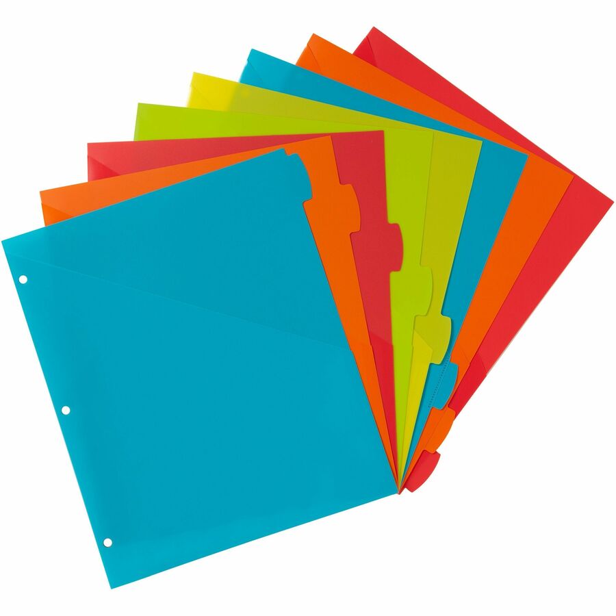 Avery Write & Erase Durable Plastic Dividers with Pocket - Alternate-Image6