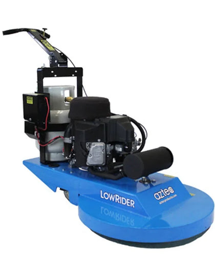 Aztec LowRider 27″ Propane Floor Burnisher – High-Speed 1,700 RPM Low-Profile Commercial Polisher