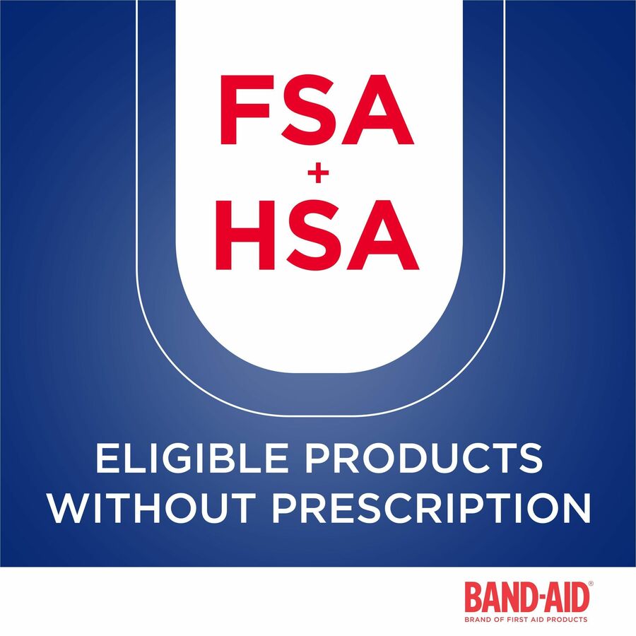 Band-Aid Flexible Fabric Adhesive Bandages - Left