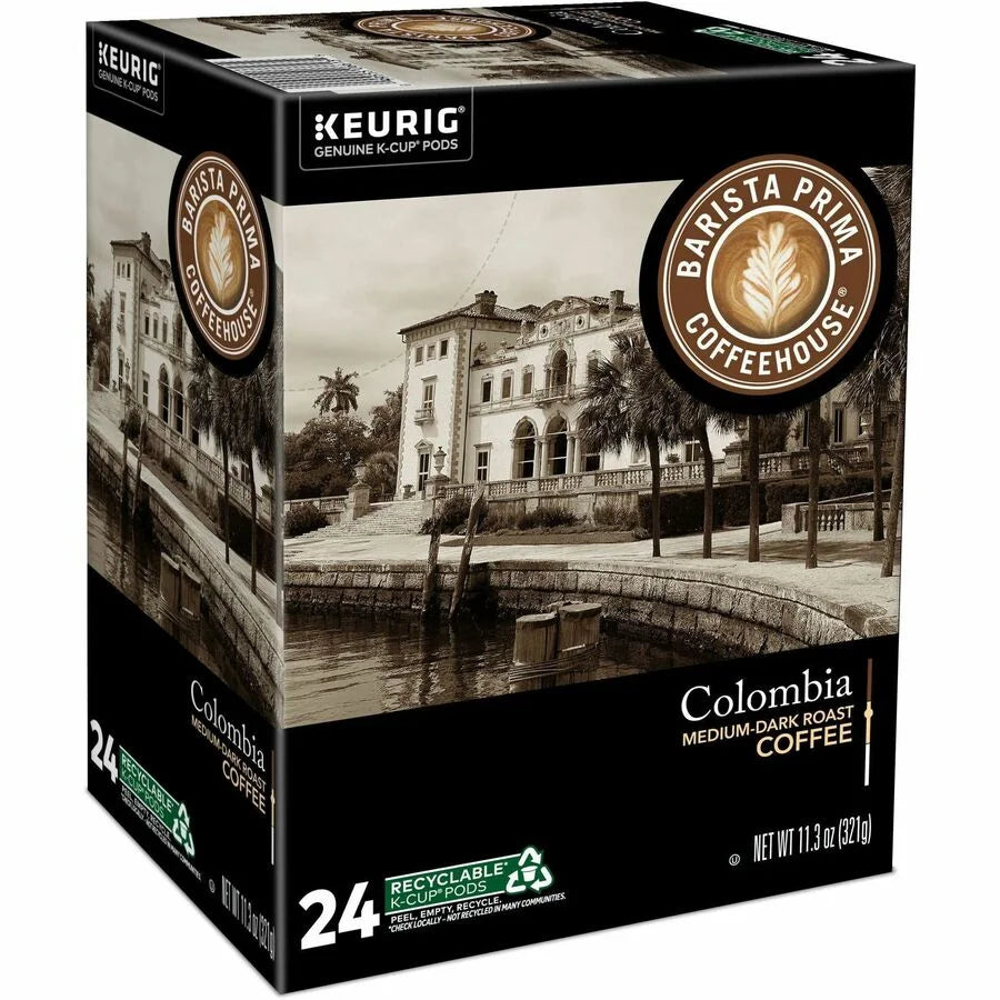 Barista Prima Coffeehouse® Colombia K-Cup Pods - Bold & Regular - 24 Count - Coffee