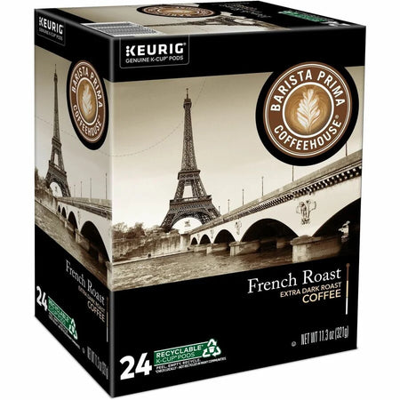 Barista Prima Coffeehouse® French Roast K-Cup Pods - 24 Count Pack - Coffee