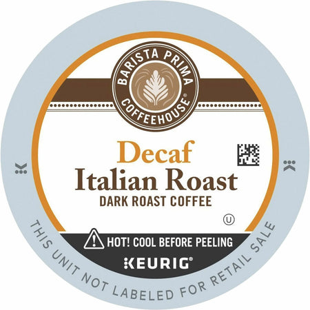Barista Prima Coffeehouse® Italian Roast Decaf K-Cups - 24 Count - Coffee