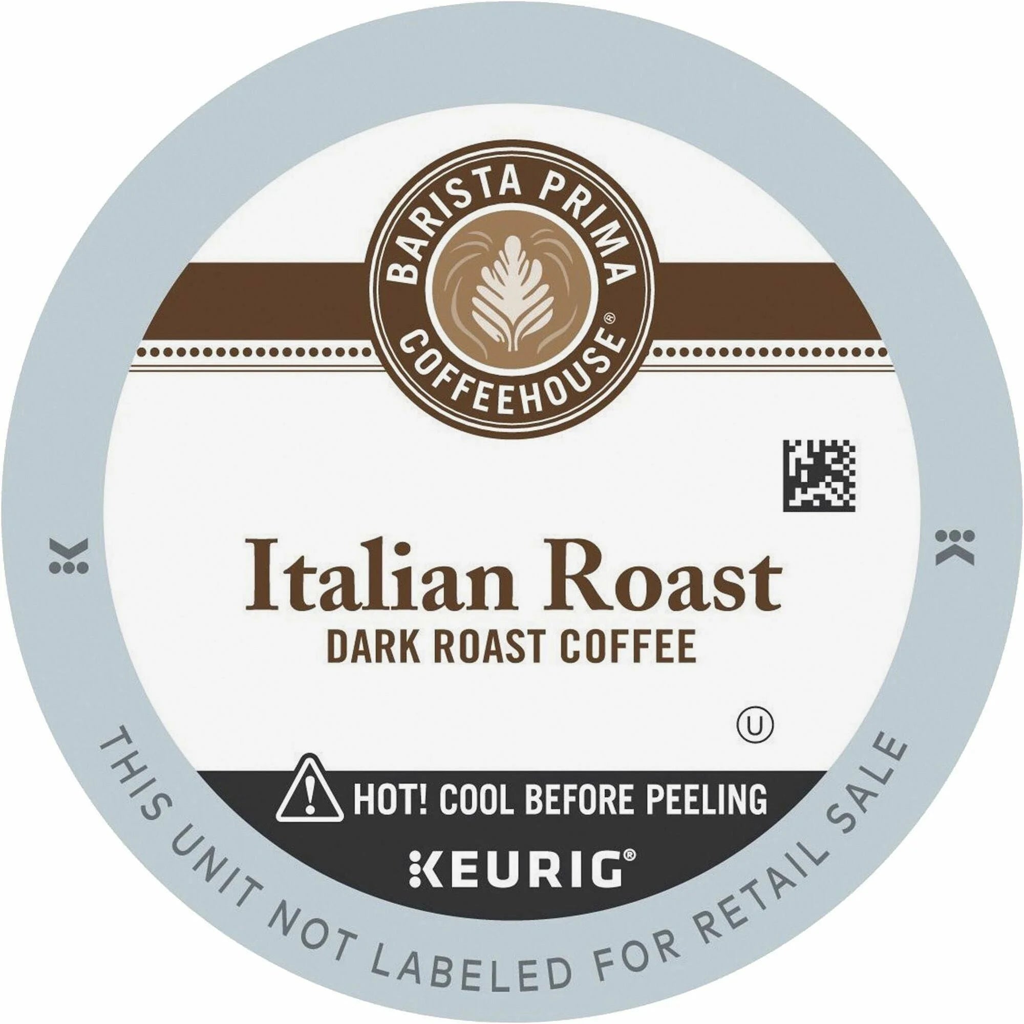 Barista Prima Coffeehouse® Italian Roast K-Cup - Bold French/Dark Coffee - 24/Box