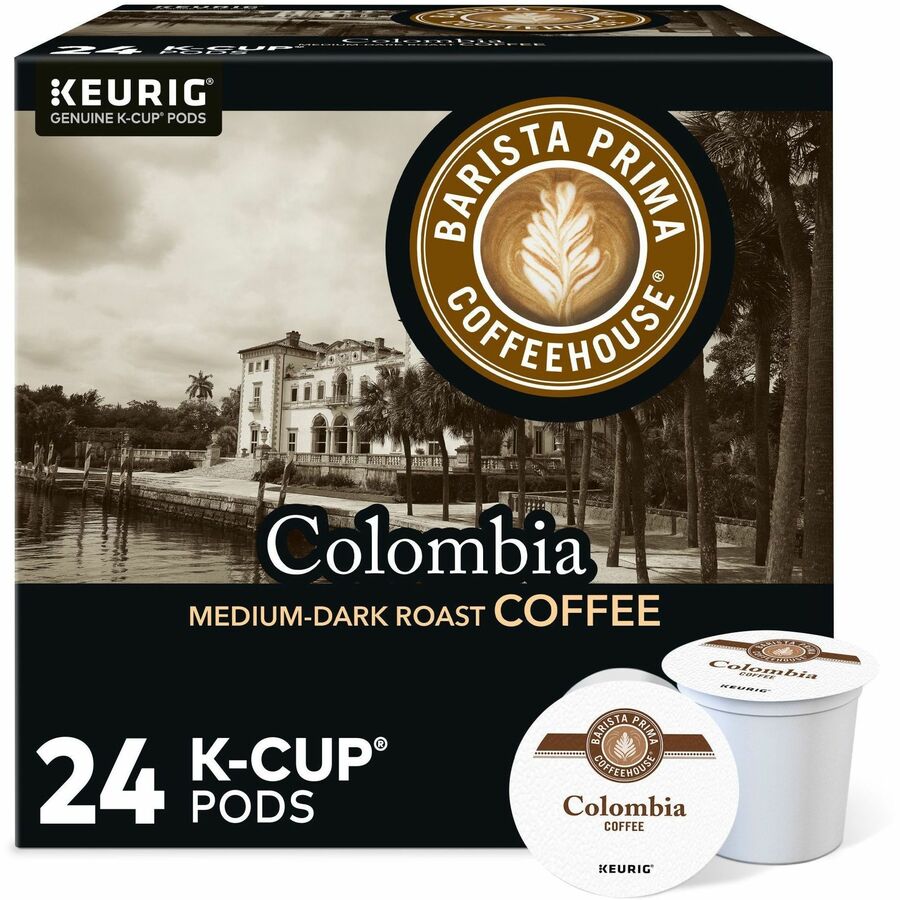Barista Prima Coffeehouse® K-Cup Pod Colombia Coffee Keurig Single Serve Pods 24 Count