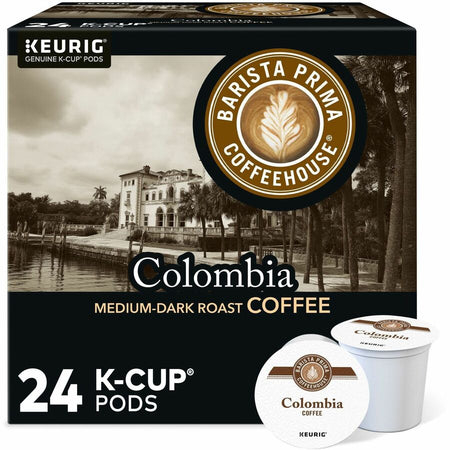 Barista Prima Coffeehouse® K-Cup Pod Colombia Coffee Keurig Single Serve Pods 24 Count