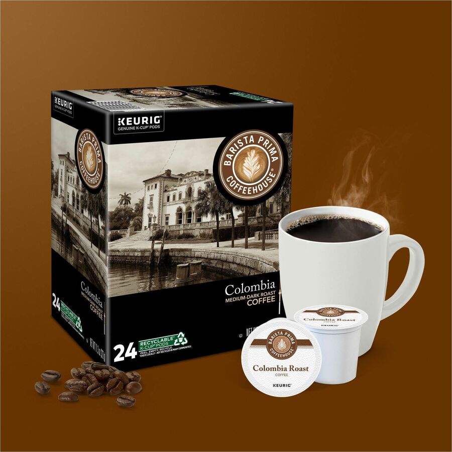 Barista Prima Coffeehouse® K-Cup Pod Colombia Coffee Keurig Single Serve Pods 24 Count