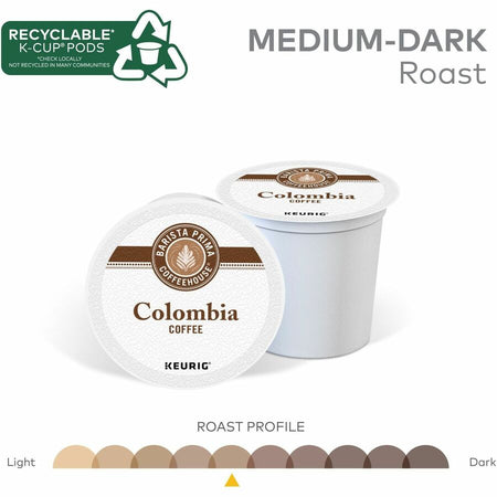 Barista Prima Coffeehouse® K-Cup Pod Colombia Coffee Keurig Single Serve Pods 24 Count