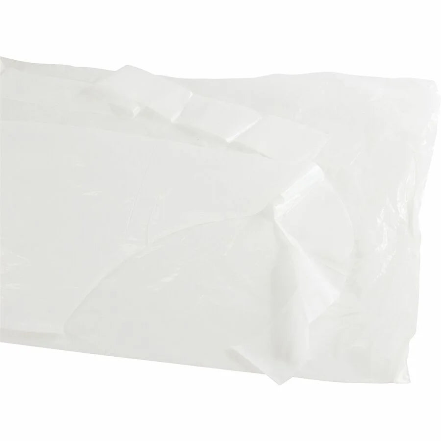 Baumgartens Kids Disposable Apron - White Polyethylene Pack - Arts & Crafts Kits/Accessories