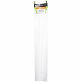 Baumgartens Magazine Organizer 12 Pack: White Plastic Ring Binder - Reinforcements