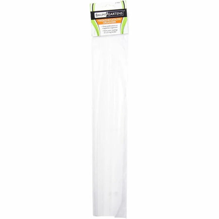 Baumgartens Magazine Organizer 12 Pack: White Plastic Ring Binder - Reinforcements