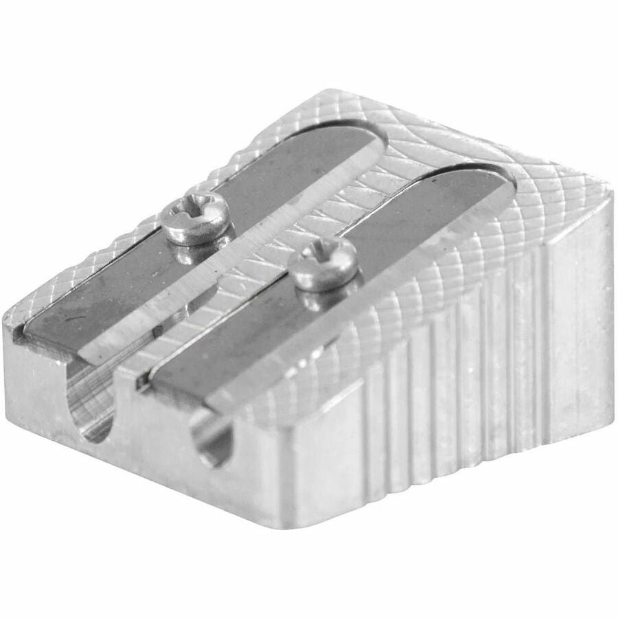 Baumgartens Pencil Sharpener Dual Hole SILVER (MR-2110) - Alternate-Image4