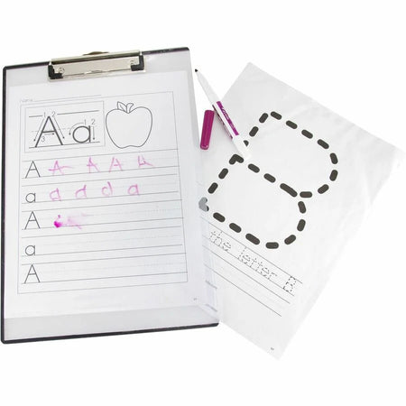 Baumgartens Quick Reference Clipboard: 9’’ x 12’’ Vinyl Clear - 1 Each - Clipboards
