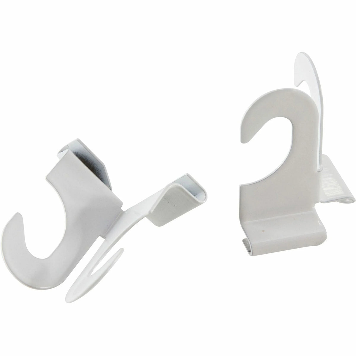 Baumgartens Suspended Ceiling Hooks: Durable 2’’ White Hooks for Home & Office - Mounting Tape Putty