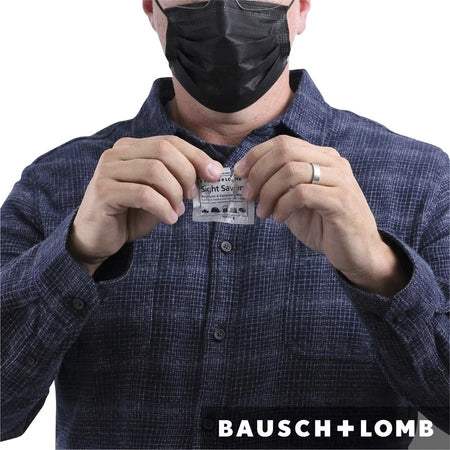 Bausch + Lomb Sight Savers XL Equipment Wipes - Alcohol-free - 100/Box - Cleaning