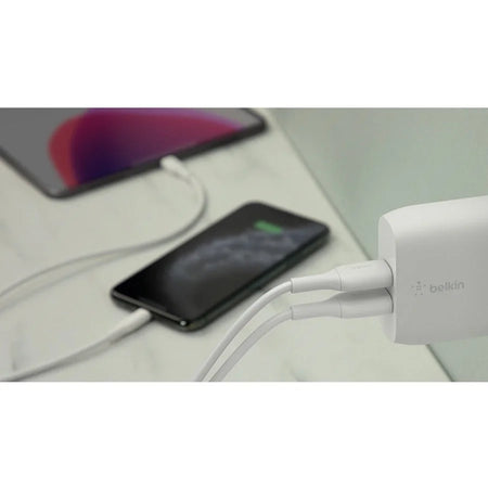 Belkin BoostCharge Dual USB-A Wall Charger + Micro-USB Cable - Computer / Laptop Accessories