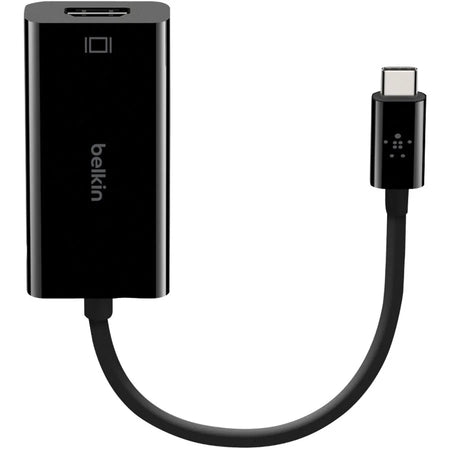 Belkin USB-C to HDMI Adapter: Business Bag & Label - 4K Supported - Audio/Video Cables Accessories