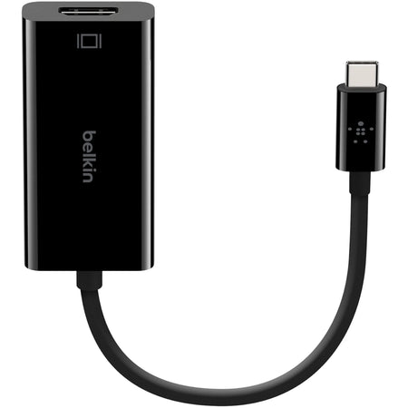 Belkin USB-C to HDMI Adapter: Business Bag & Label - 4K Supported - Audio/Video Cables Accessories