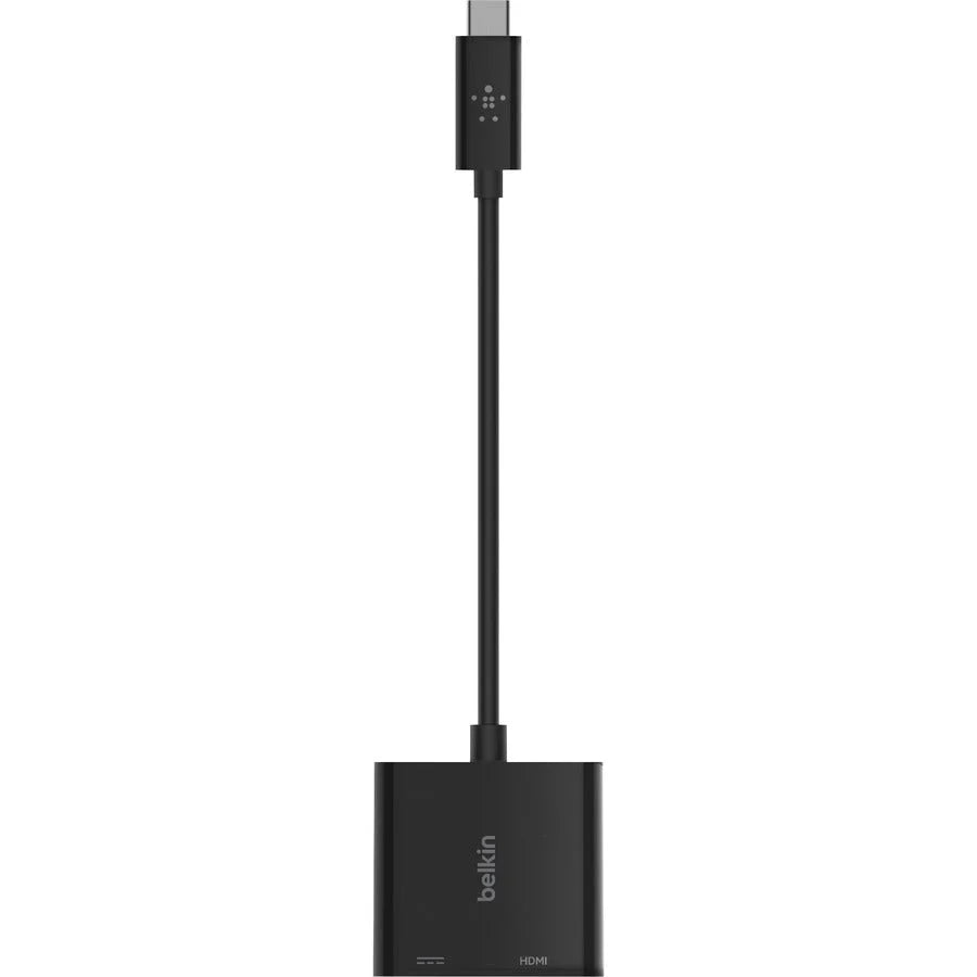 Belkin USB-C to HDMI + Charge Adapter: Connect and Stream in 4K - Audio/Video Cables & Accessories