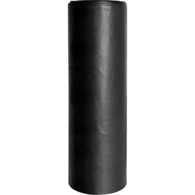 Berry Can Liners: 60 gal Capacity 0.85 mil Thickness Black - Waste Disposal - 100/Carton - Trash Bags & Liners