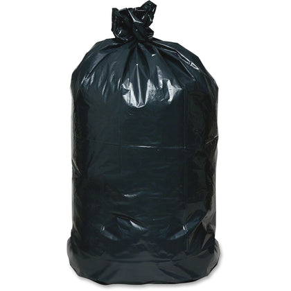 Berry Reclaim Heavy-Duty Recycled Can Liners - 60 gal - 58’’x38’’ - Black - 100/Carton - Trash Bags &