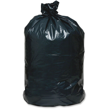 Berry Reclaim Medium 33 gal Can Liners - Heavy-Duty Recycled Plastic - 39’’x33’’ - 1.65 mil - Black - 100/Carton