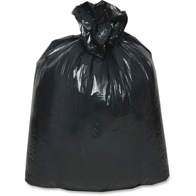 Berry Reclaim Small 16 gal Can Liners - 33’’x24’’ - 0.75 mil - Black - Recycled - 500/Carton - Trash Bags &
