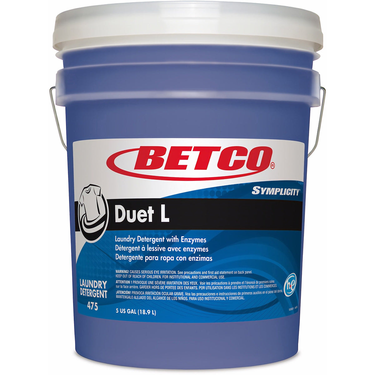 Betco Symplicity Duet L Laundry Detergent - 2000