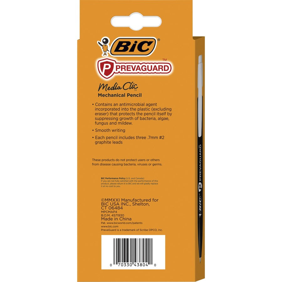 BIC Antimicrobial Mechanical Pencils - Rear