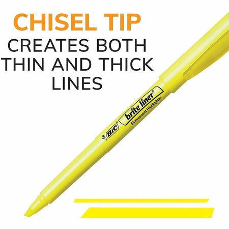 BIC Brite Liner Highlighter, Assorted - Alternate-Image2