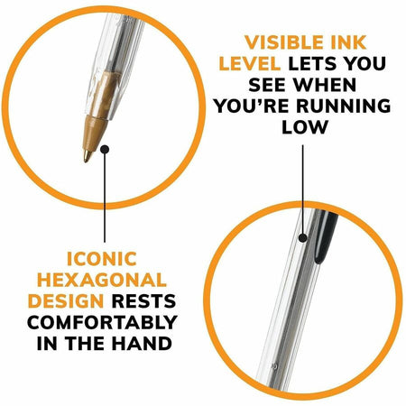 BIC Classic Cristal Ballpoint Pens - Alternate-Image5