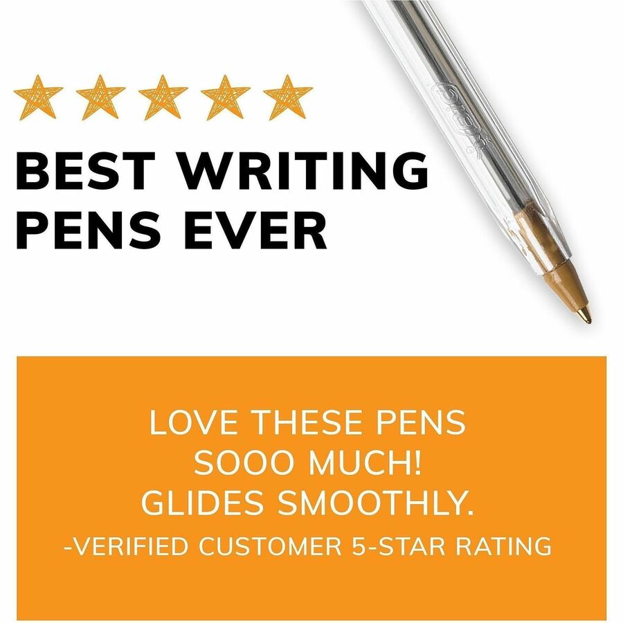 BIC Classic Cristal Ballpoint Pens - Alternate-Image4