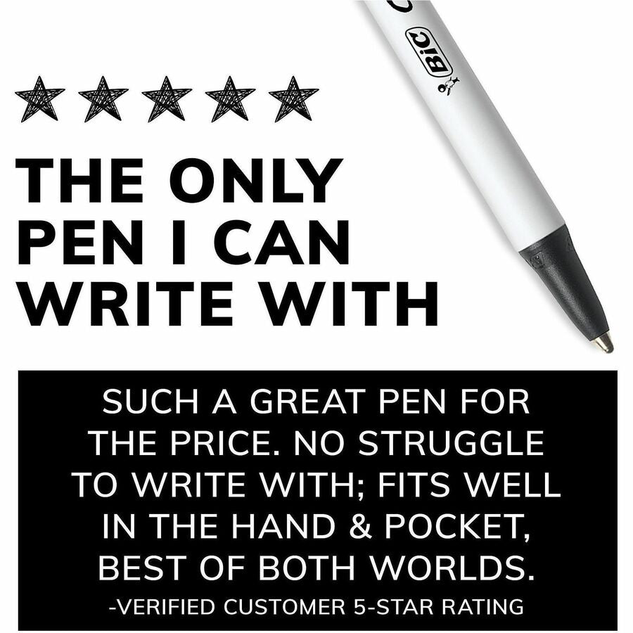 BIC Clic Stic Retractable Ballpoint Pens - Alternate-Image6