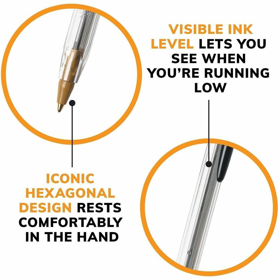 BIC Cristal Ballpoint Stick Pens - Alternate-Image5