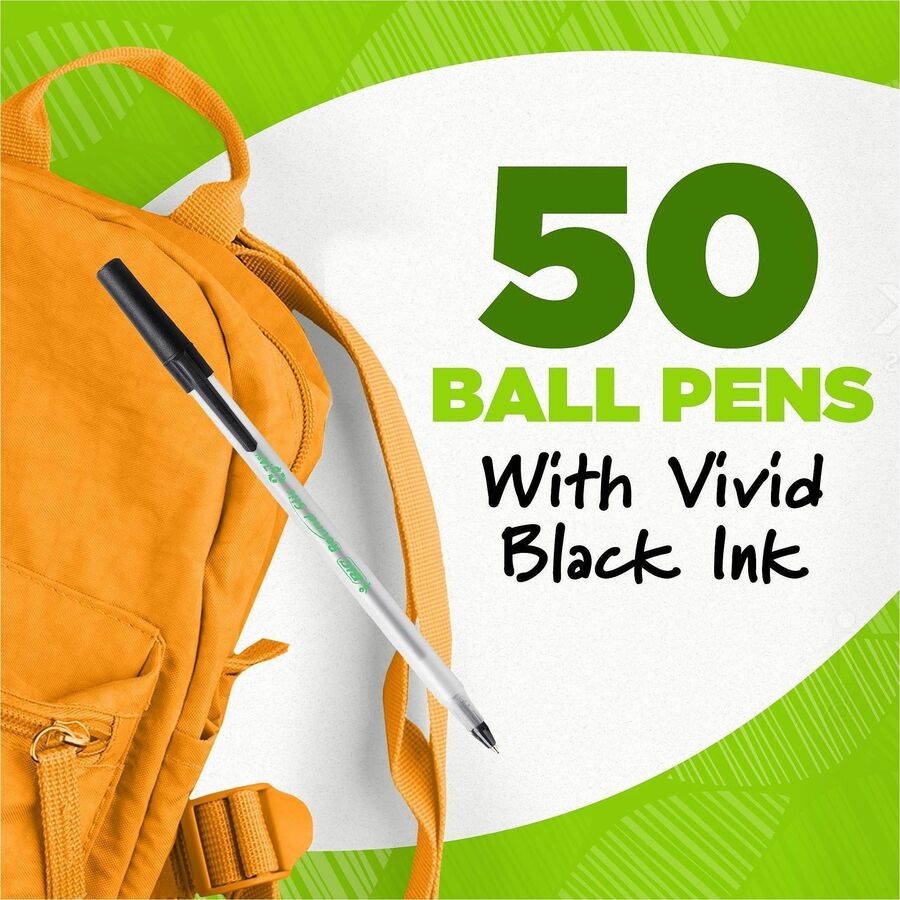 BIC Ecolutions Round Stic Ball Point Pen - Alternate-Image2