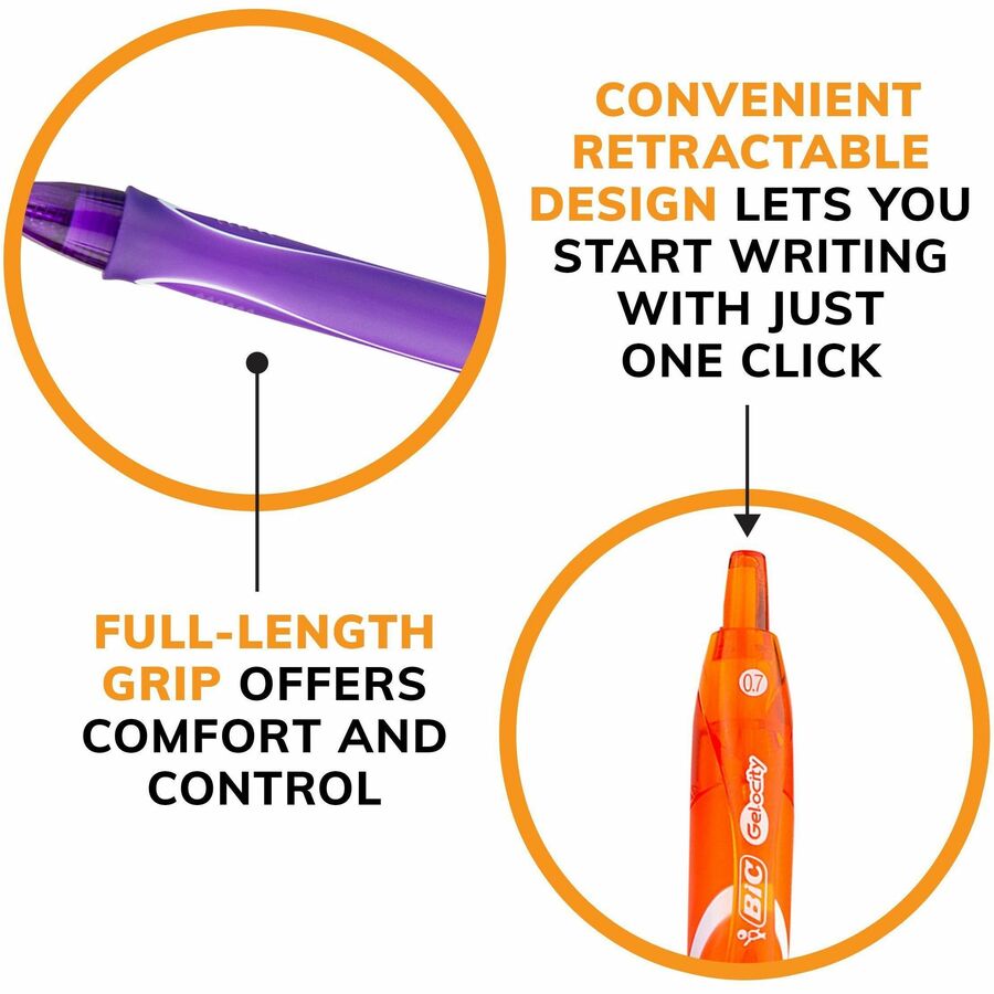 BIC Gel-ocity Gel Pen - Alternate-Image4