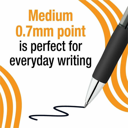 BIC Gelocity Pro Gel Pen: 0.7mm Medium Point Black Ink - Pens