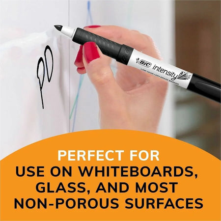 BIC Intensity Dry-Erase Markers - Fine Bullet Point - Erasable - 175/Carton - &