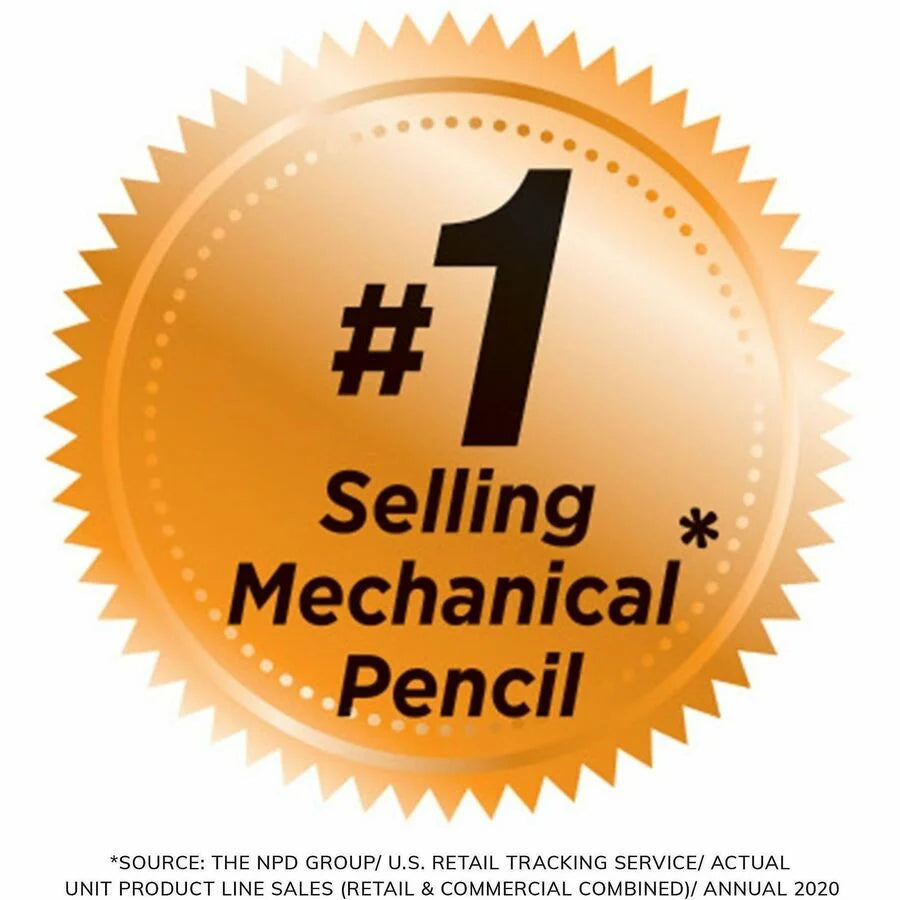 BIC Top Advance Mechanical Pencils: 0.7mm Lead #2 Assorted Barrel - 10/Pack - Pencils