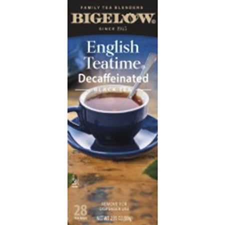 Bigelow Decaf English Teatime Black Tea Bag - 28 Teabag - Box