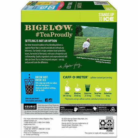 Bigelow® Tropical Iced Green Tea K-Cup - Compatible with Keurig Brewer - Kosher