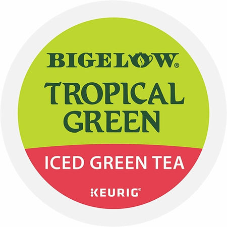 Bigelow® Tropical Iced Green Tea K-Cup - Compatible with Keurig Brewer - Kosher