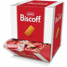 Biscoff Caramel Cookies Dispenser - No Artificial Color or Flavor - 2/Pack - 150/Carton - Sweets