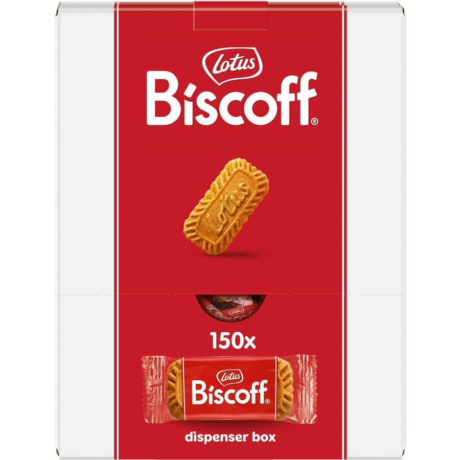 Biscoff Individually Wrapped Cookies with Dispenser - Front