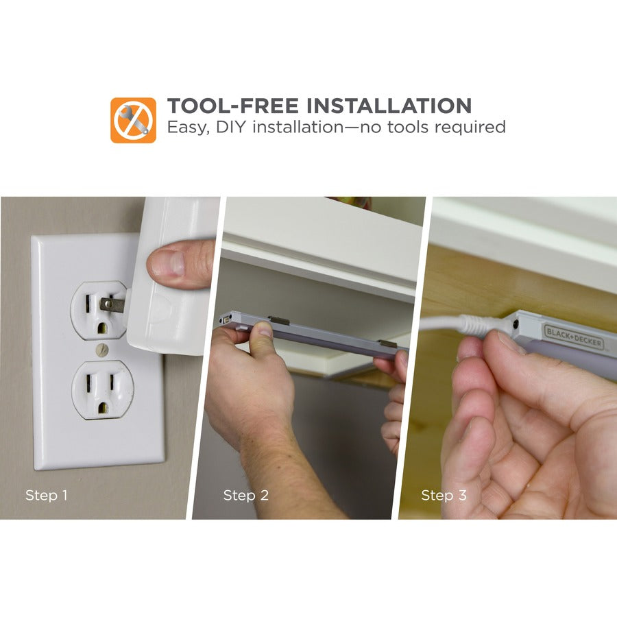 BLACK+DECKER LED Under Cabinet Lighting Kit - Alternate-Image1